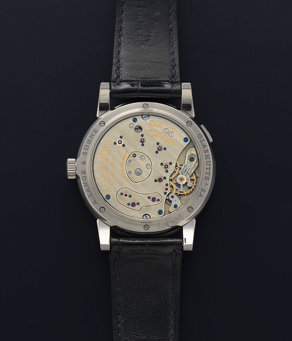 Lange 1 in White Gold with Blue Dial