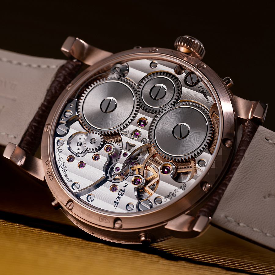 Legacy Machine Perpetual in Rose Gold by Stephen McDonnell