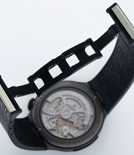 Octa Sport in Titanium after Service on a Long Strap