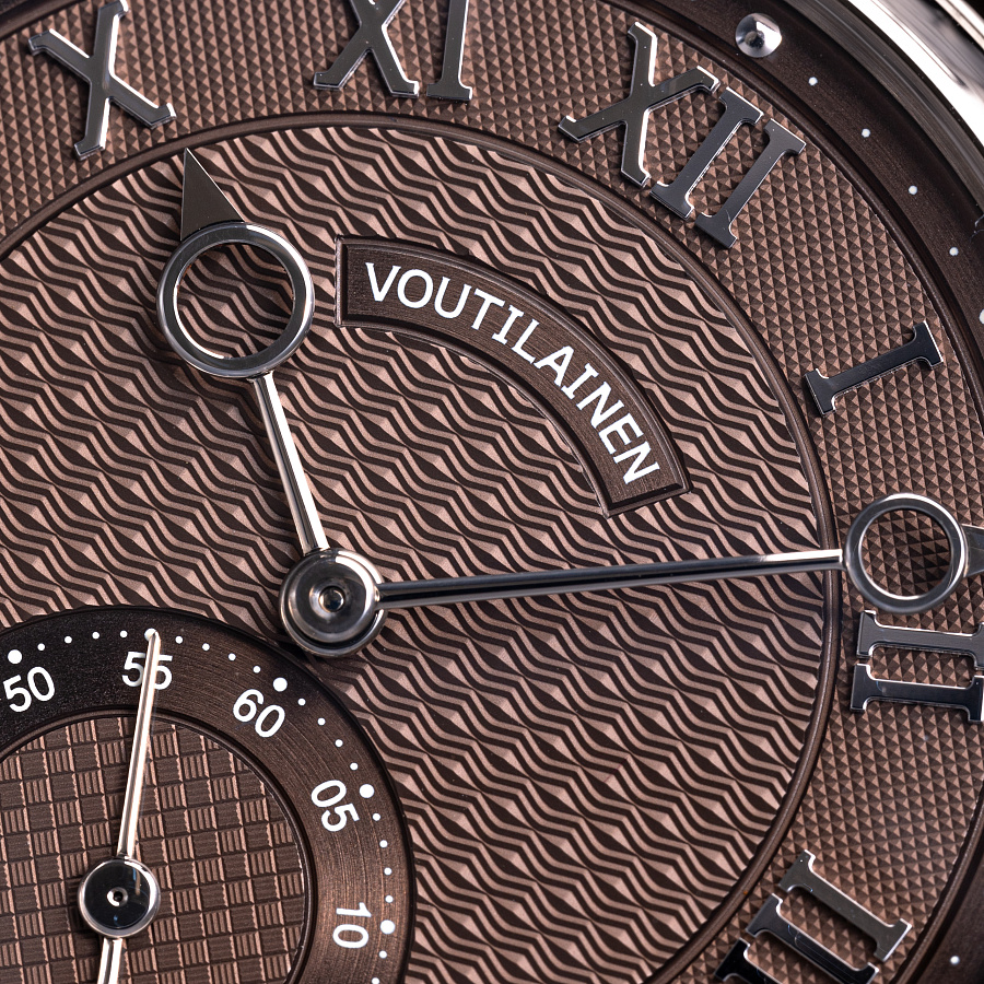 Vingt-8 in White Gold with "Havana" Dial with White Gold Movement from the first 50 ever made