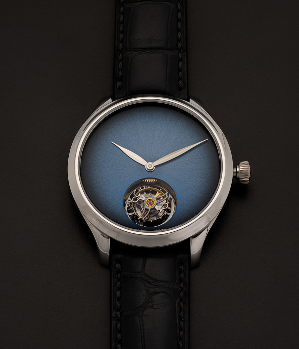 Funky Blue Endeavor Tourbillon Concept in Stainless Steel