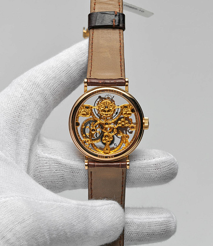 Classique Skeleton Tourbillon in Rose Gold