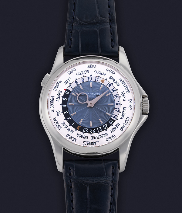 World Time in Platinum