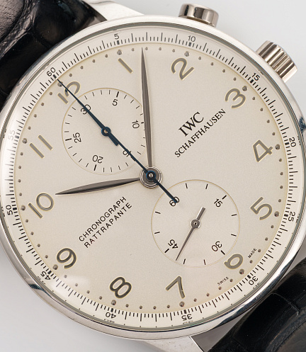 Portugieser Chronograph Rattrapante in Platinum "The Last IWC Built in the 20th Century"