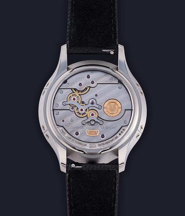 DC1 in Platinum with Onyx Dial and Opal Subdial ''L'Art du Tourbillon''