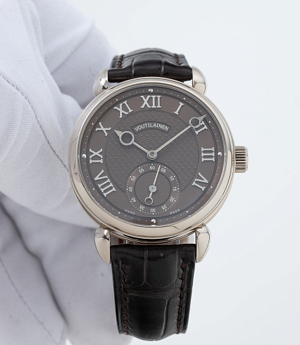 Vingt-8 in White Gold with "Havana" Dial with White Gold Movement from the first 50 ever made