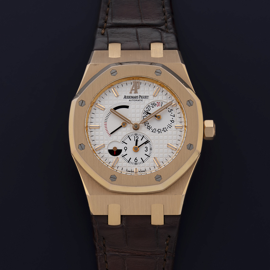 Royal Oak Dual Time in Rosegold