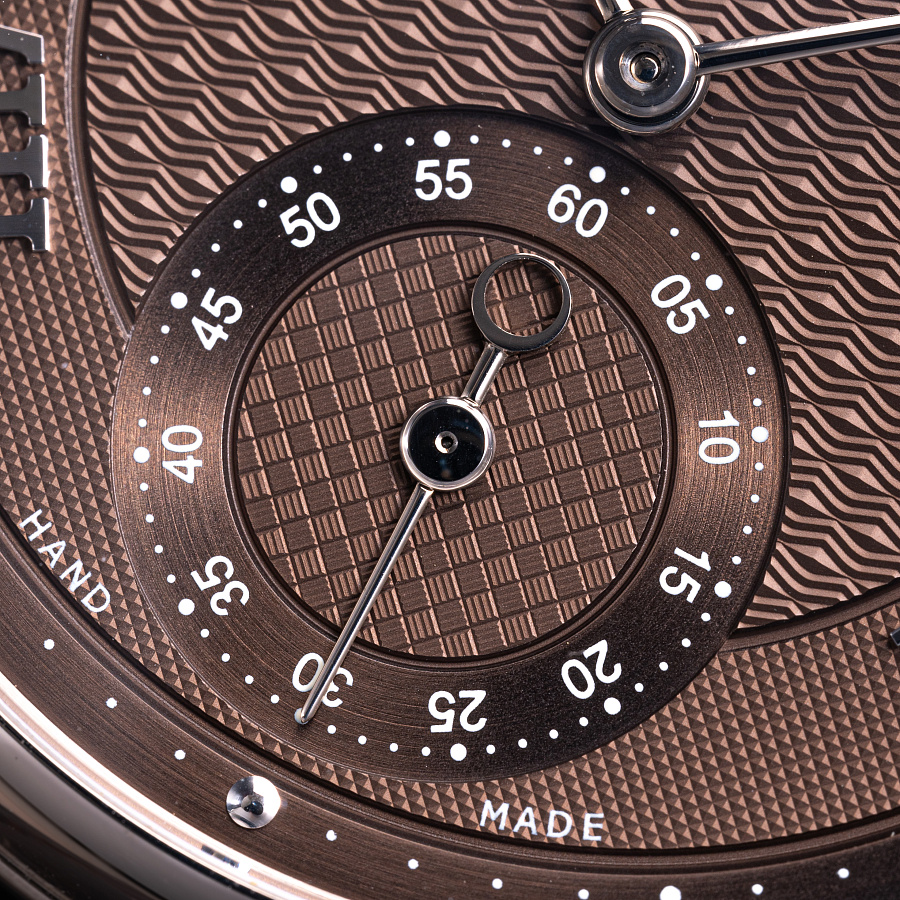 Vingt-8 in White Gold with "Havana" Dial with White Gold Movement from the first 50 ever made