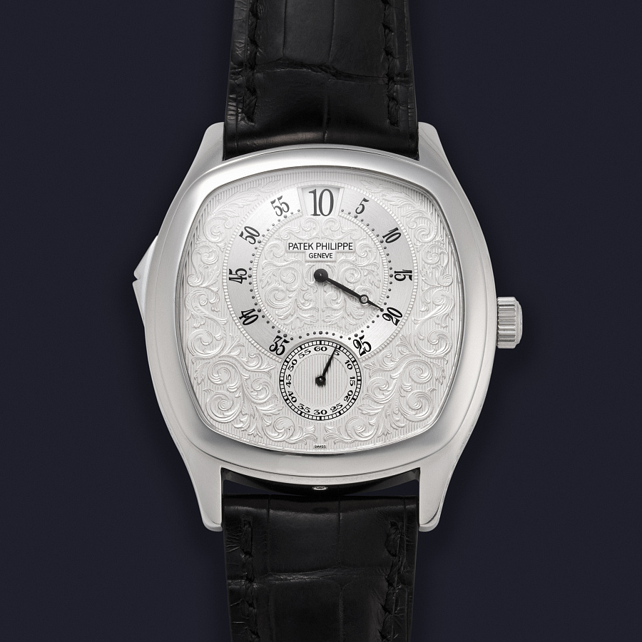 175th Anniversary Chiming Jump Hour in Platinum