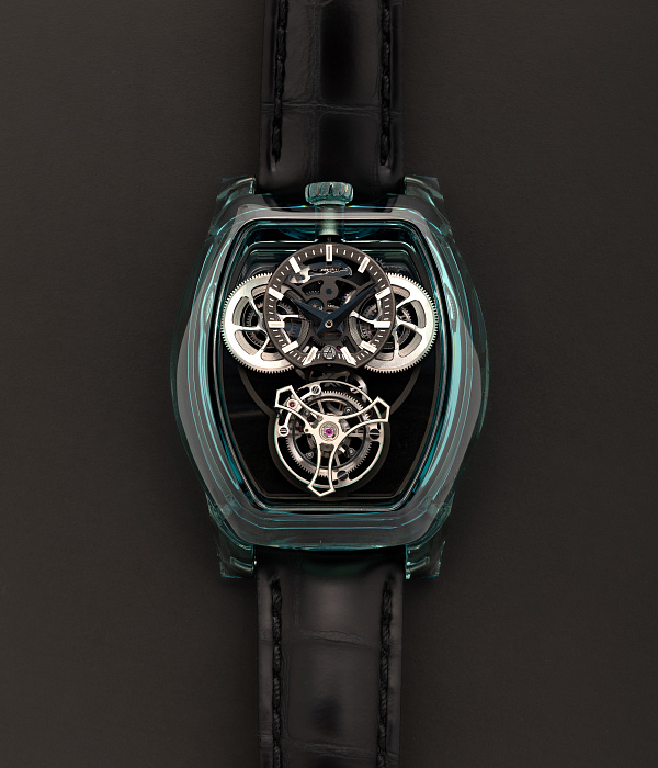 Curvy Purity Tourbillon Emerald "Piece Unique"