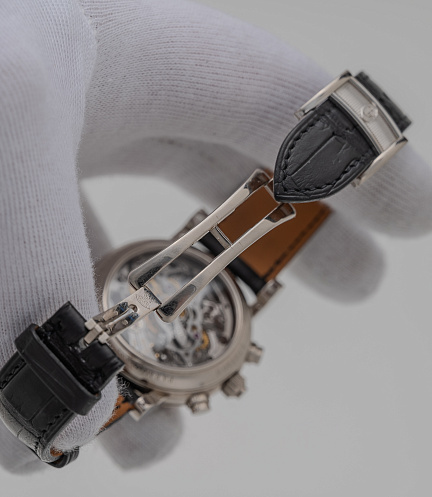 Toric Rattrapante in White Gold with Salmon Dial