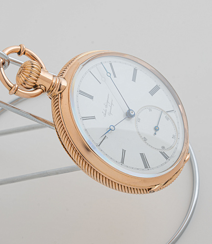 Gold Pocket Watch with Chronometre Movement