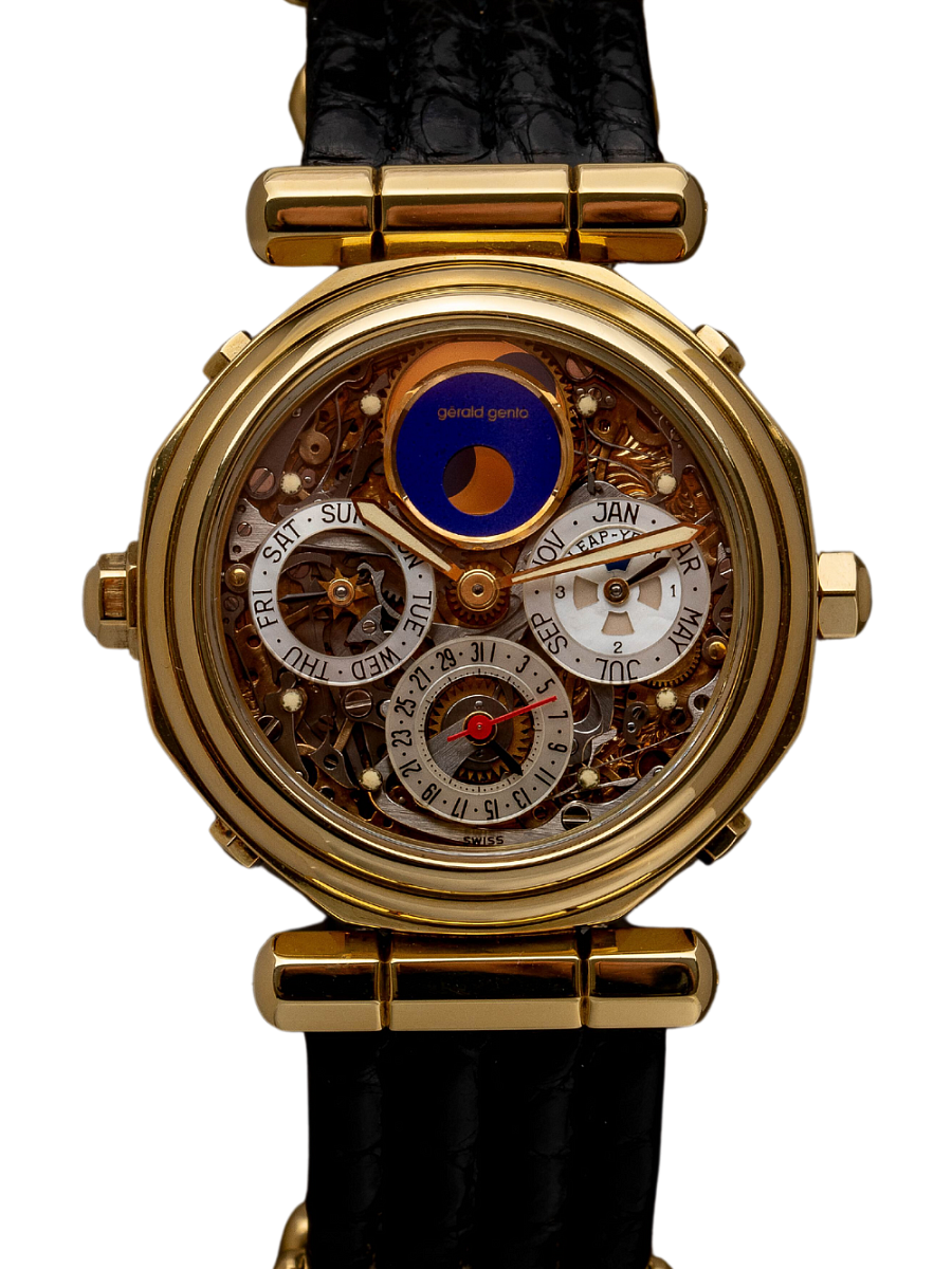 Skeleton Perpetual Calendar with Minute Repeater and Tourbillon