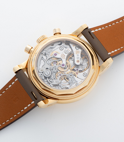 Perpetual Calendar Chronograph in Yellow Gold