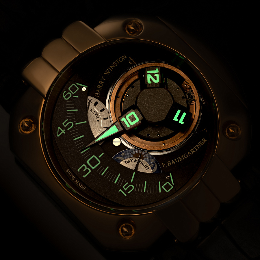 Opus V in Rose Gold by Urwerk