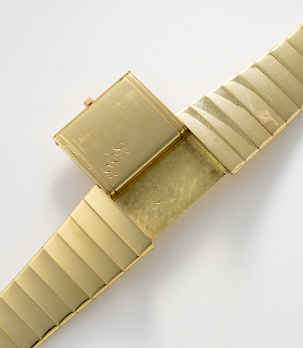 Reverso in Yellow Gold on a Bracelet