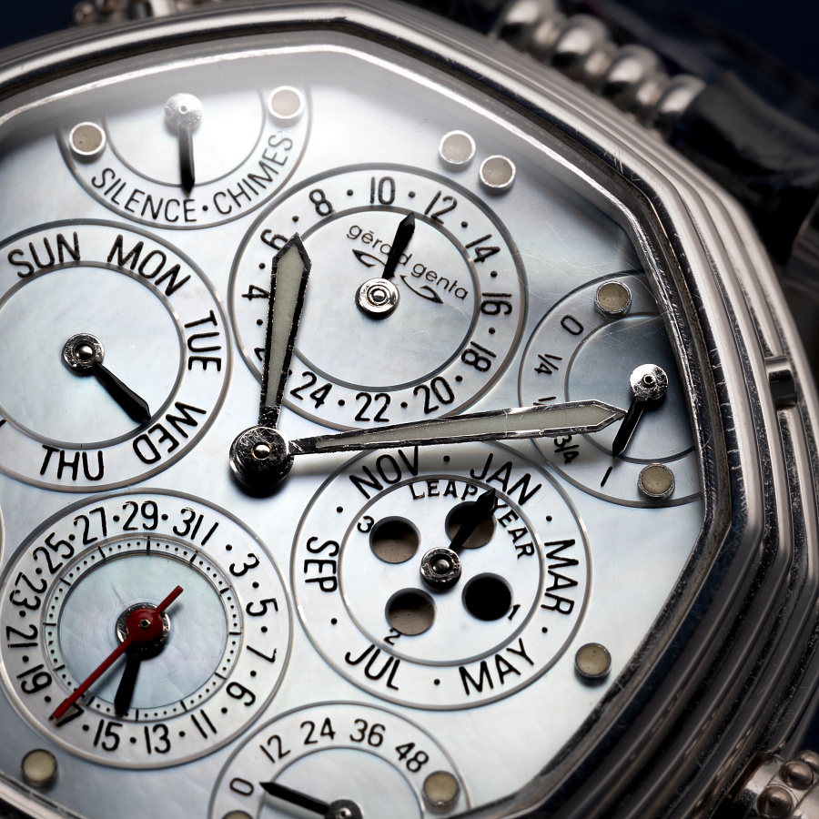 Grande Sonnerie Piece Unique in White Gold with MOP Dial