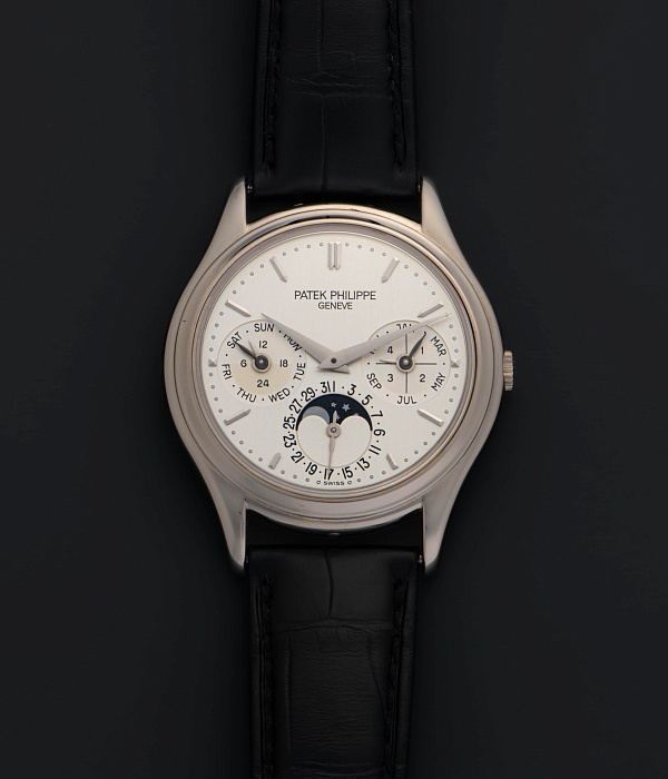 Perpetual Calendar in White Gold