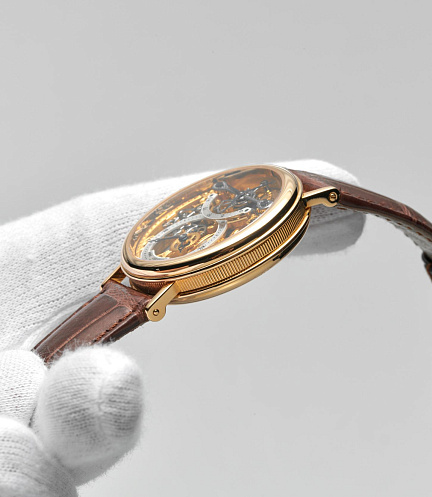 Classique Skeleton Tourbillon in Rose Gold