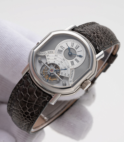 Regulateur Tourbillon in Stainless Steel