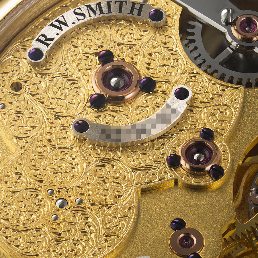 Series 2 in Yellow Gold with a Blued Power Reserve Hand