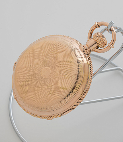 Gold Pocket Watch with Chronometre Movement