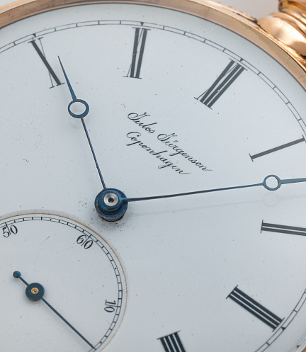 Gold Pocket Watch with Chronometre Movement