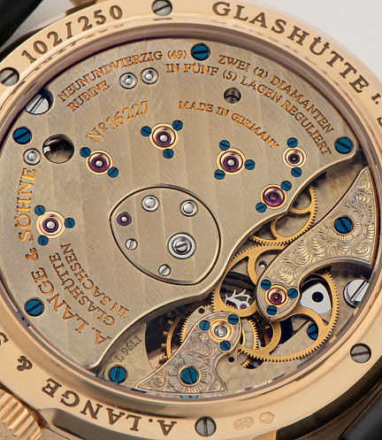 Lange 1 Tourbillon in Rose Gold