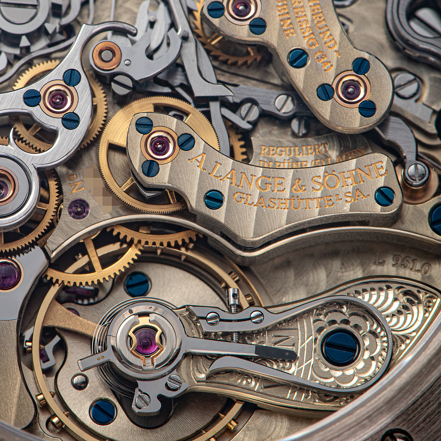 1815 Chronograph with MOP Dial and Diamonds Bezel