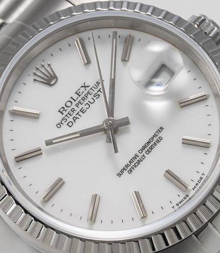 Datejust with Porcelain Dial