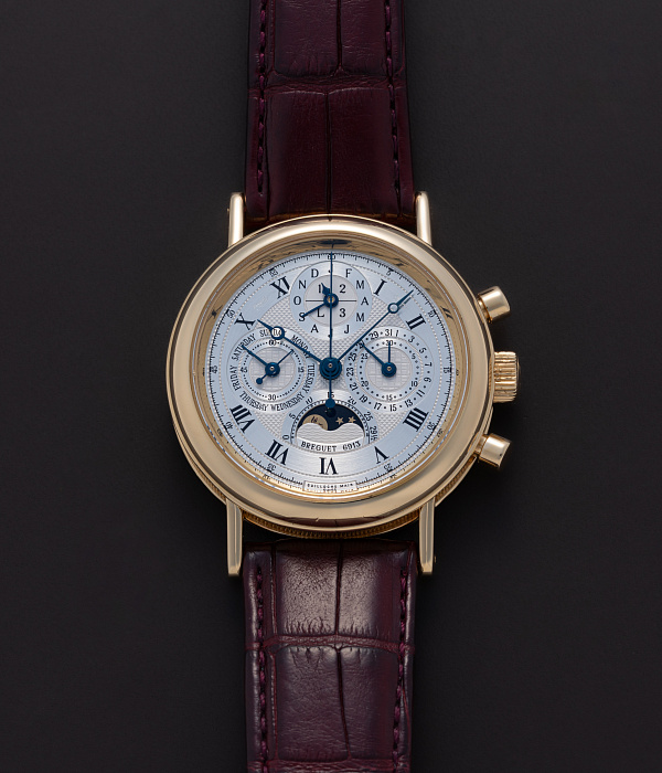 Perpetual Calendar Chronograph in Yellow Gold
