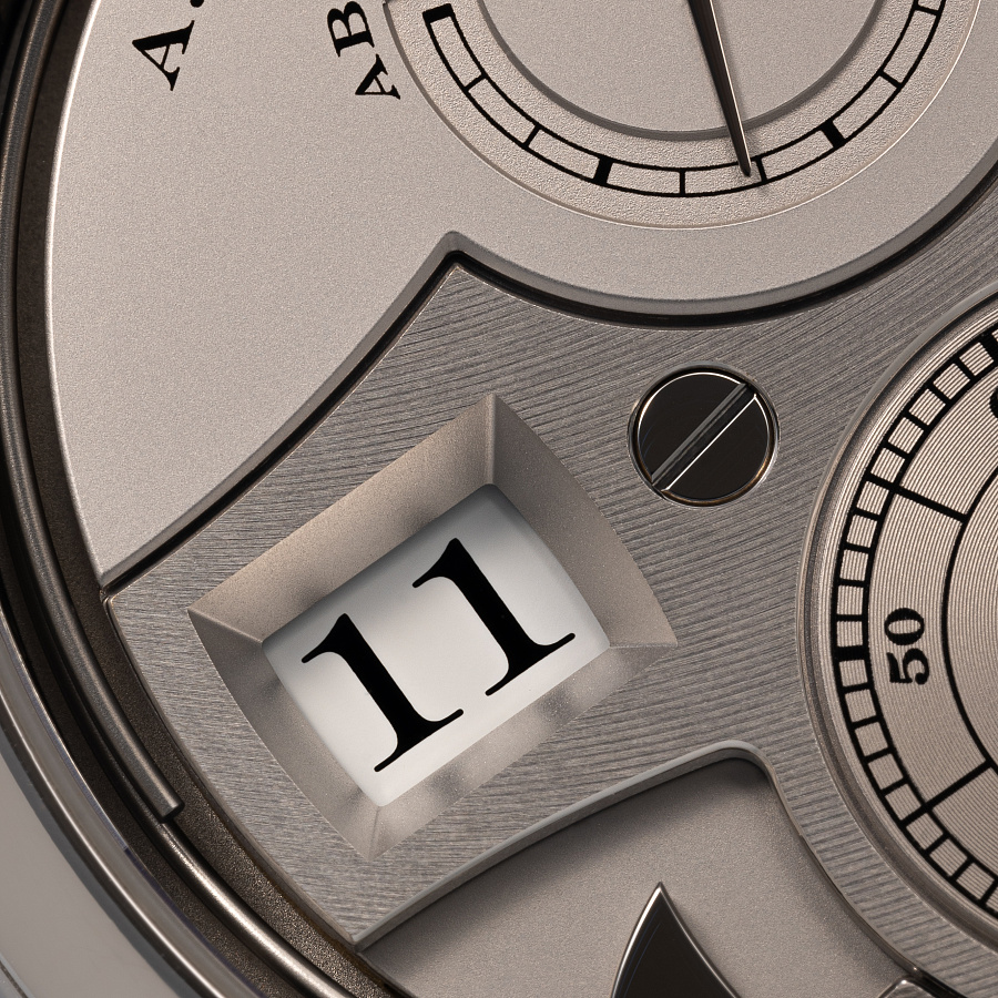 Zeitwerk Striking Time in Platinum