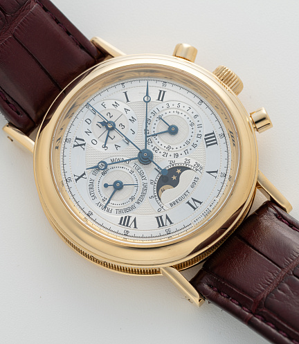 Perpetual Calendar Chronograph in Yellow Gold