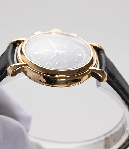 Historiques Chronograph in Yellow Gold with Black Dial