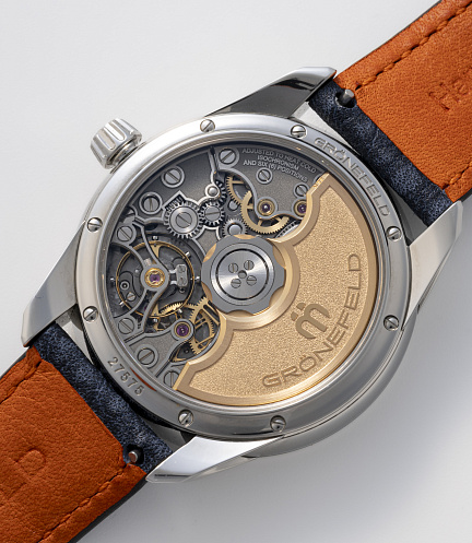 1941 Principia in Stainless Steel with Turquoise Dial															