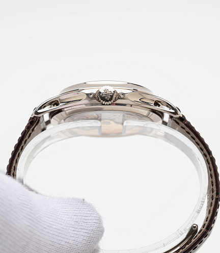 Annual Calendar in White Gold with Salmon Dial Limited to 15 Pieces