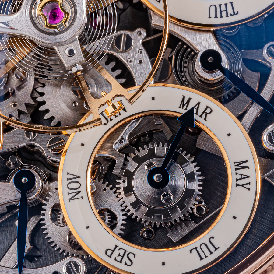 Legacy Machine Perpetual in Rose Gold by Stephen McDonnell