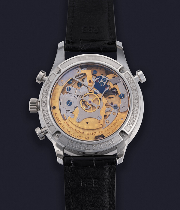 Portugieser Chronograph Rattrapante in Platinum "The Last IWC Built in the 20th Century"