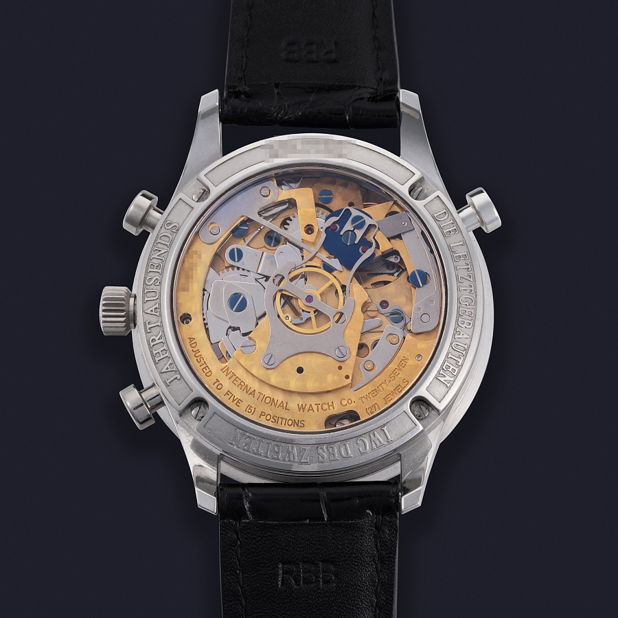 Portugieser Chronograph Rattrapante in Platinum "The Last IWC Built in the 20th Century"