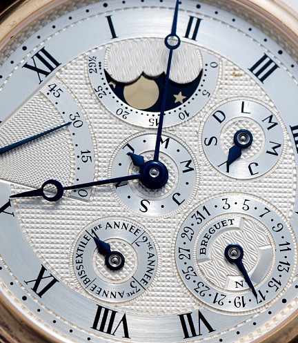 Classique Perpetual Calendar in Yellow Gold by Daniel Roth 