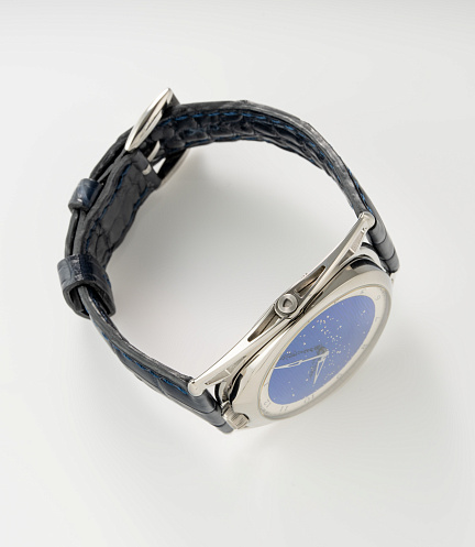 DB28XS Starry Seas in Titanium with Blue Guilloche Sky Dial