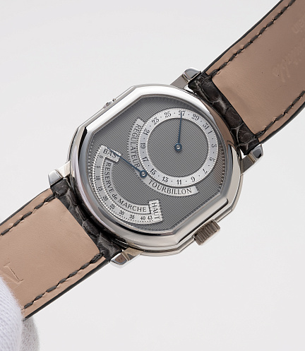 Regulateur Tourbillon in Stainless Steel