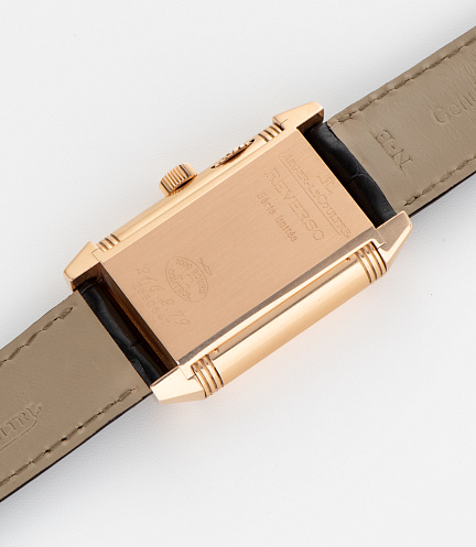 Reverso A Eclipses in Rose Gold with Enamel Zodiac Dial by Hiroshi Senju