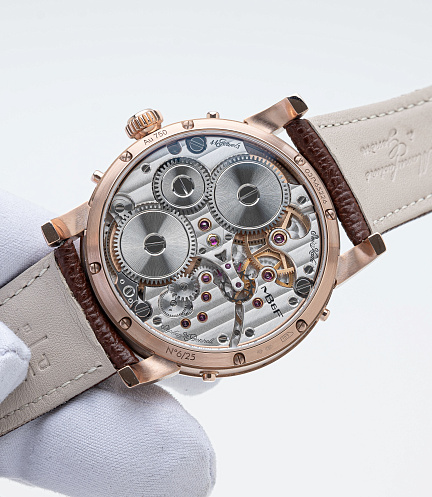 Legacy Machine Perpetual in Rose Gold by Stephen McDonnell
