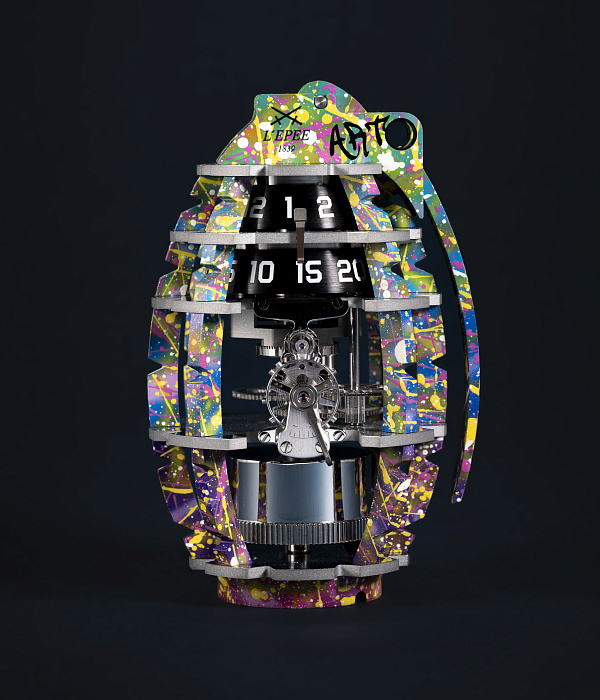 Grenade Unique Hand-Painted by "The Dial Artist"