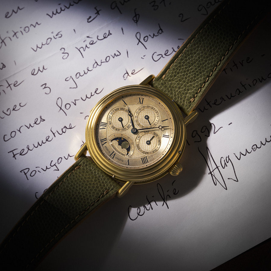 Minute Repeater Perpetual Calendar in Yellow Gold