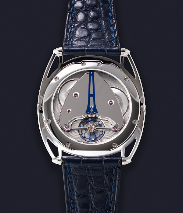 DB28XS Starry Seas in Titanium with Blue Guilloche Sky Dial