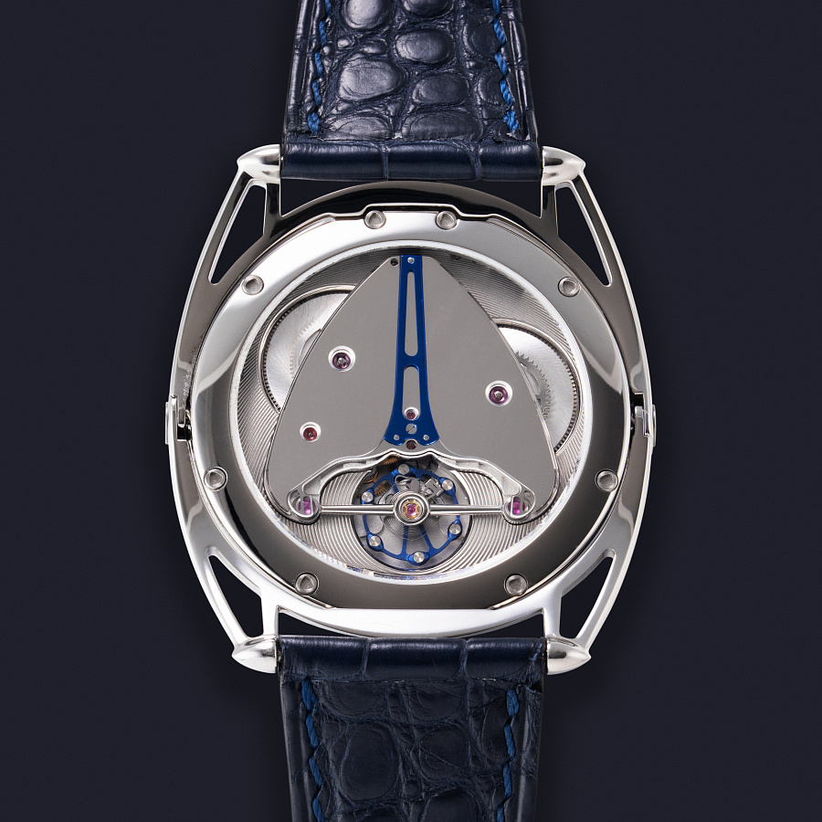 DB28XS Starry Seas in Titanium with Blue Guilloche Sky Dial
