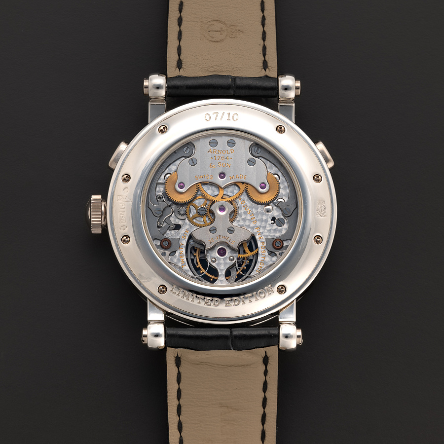 GMT II Tourbillon in Platinum by Christophe Claret