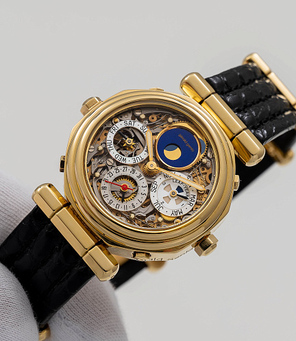 Skeleton Perpetual Calendar with Minute Repeater and Tourbillon